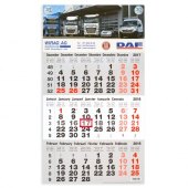 3-Monats-Kalender