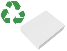 Haftnotizen aus Recyclingpapier