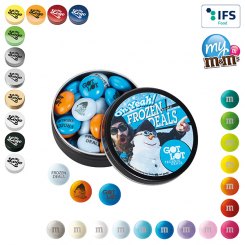 M&M's in bedruckter Metallbox 