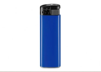 Major 8 blau / Top schwarz Sicherheitsfeuerzeug 