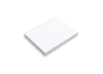 Hafti classic 50x40 mm, 100 Blatt, weiss 