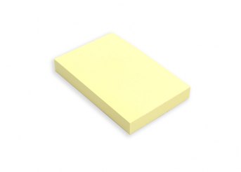 Hafti classic 50x75 mm, 100 Blatt, gelb pastell 