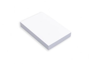 Hafti classic 50x75 mm, 100 Blatt, weiss 