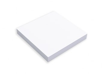 Hafti classic 75x75 mm, 100 Blatt, weiss 