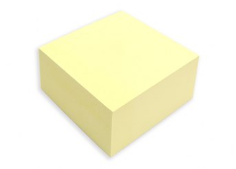 Hafti classic Würfel gelb pastell 