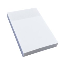 50x75mm Hafti transparent, 100 Blatt 
