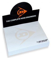 Haftnotiz 100 x 100 mm + Displayumschlag 