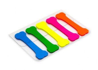 Indexmarker formgestanzt «Knochen» 