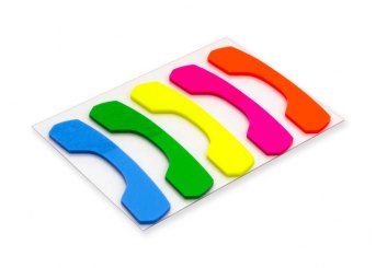 Indexmarker formgestanzt «Telefon» 