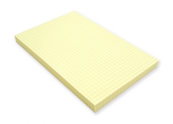 Haftnotiz 98x148mm kariert 