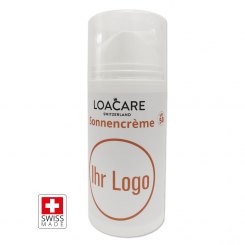 LoaCare 100ml Sonnencreme als Kundengeschenk 