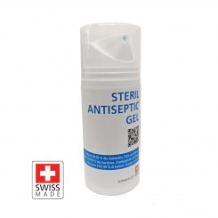 100ml Steril Antiseptic Gel SwissMade - BAG zertifiziert 