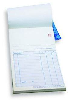 Kassablock 110D Duplikat ab Lager Nummeriert 1-50 