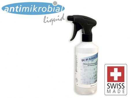 0.5 Liter Flächendesinfektionsmittel Antimikrobial "liquid" mit Sprayaufsatz BAG zertifiziert 