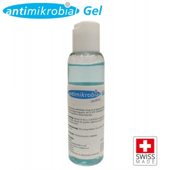 100ml GEL Händedesinfektionsmittel Antimikrobial "mani GEL" mit Klappdeckel BAG zertifiziert 