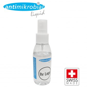 100ml Flächendesinfektionsmittel antimikrobial liquid mit Sprühkopf - BAG zertifiziert 