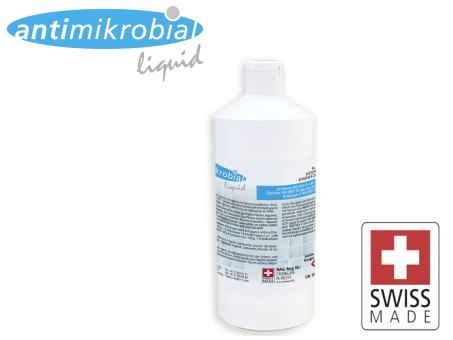 0.5 Liter Flächendesinfektionsmittel Antimikrobial "liquid" mit Klappdeckel BAG zertifiziert 