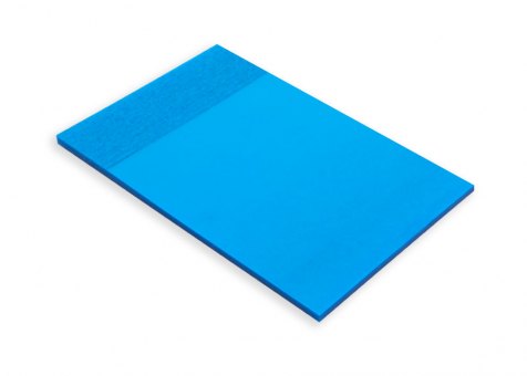 Clear Note blau 50 Blatt, 50x75mm 