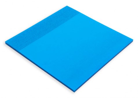 Clear Note blau 50 Blatt, 75x75mm 