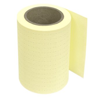 Haftrolle pastell gelb punktiert 60mm 