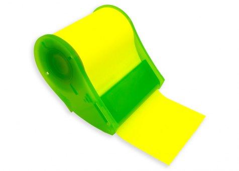 Haftnotiz Roller grün 3-teilig gelb brillant