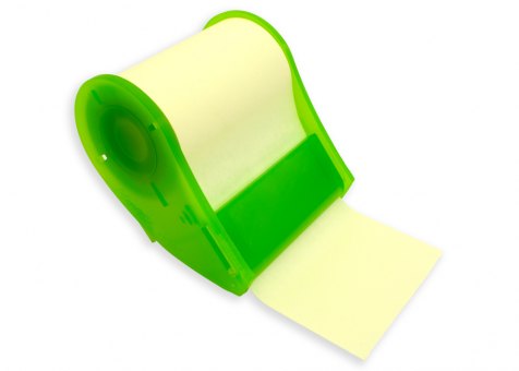 Haftnotiz Roller grün 3-teilig gelb pastell