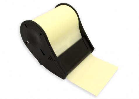 Haftnotiz Roller schwarz 3-teilig gelb pastell